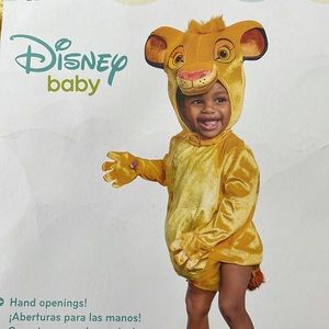 Disney Baby Simba Outfit 12-18m
